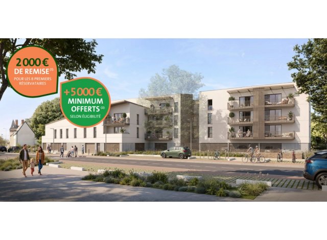 Logement neuf Angers : Jardin Nozay