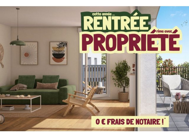 Logement neuf Nantes : Natureo - Brs+