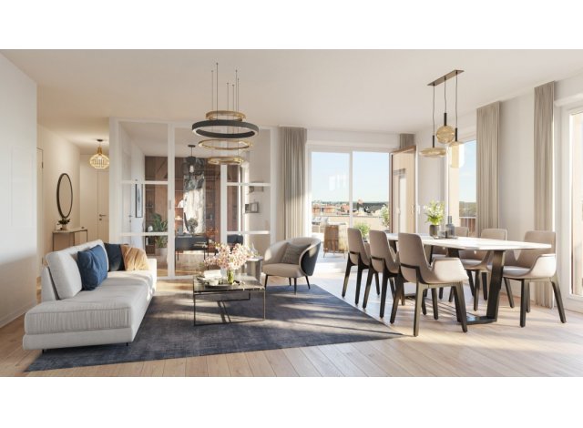 Programme immobilier neuf �co-habitat Domaine de la Torr&eacute;faction � Thionville