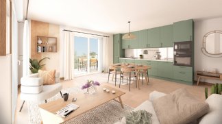 Eco habitat programme La Canopée Marseille 14ème