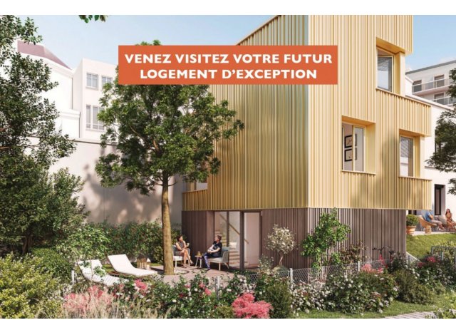 Immobilier neuf co-habitat Gambetta Garden  Paris 20ème