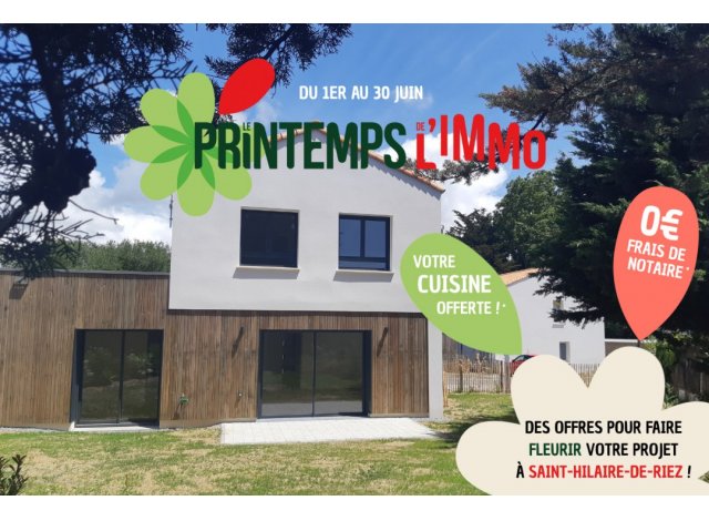 Logement neuf Saint-Hilaire-de-Riez : Les Jardins d'Ilaris