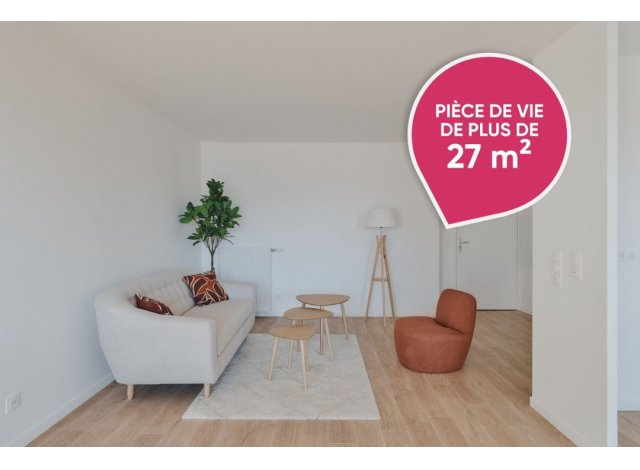 Programme immobilier neuf éco-habitat Noeme à Clichy-sous-Bois