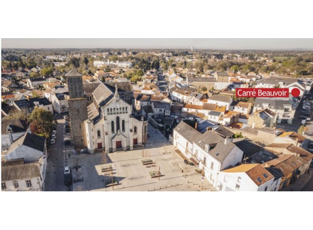 Investissement locatif � Carquefou : programme immobilier neuf pour investir Carr&eacute; Beauvoir � Bouguenais