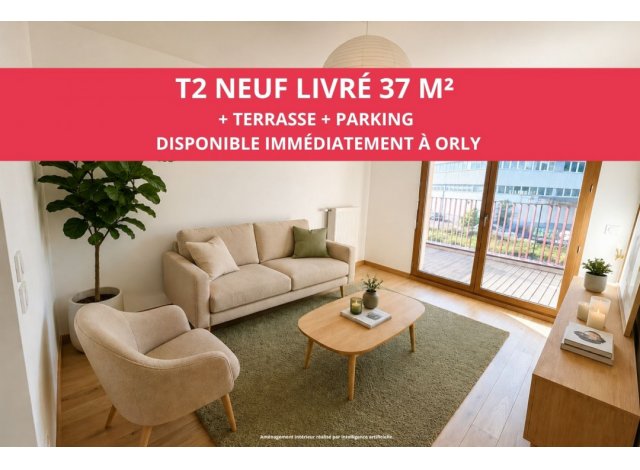 Logement neuf Orly : Residence le Bas Marin