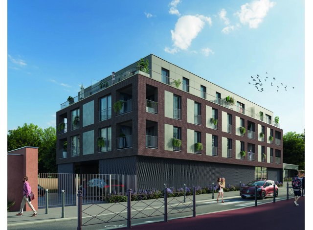 Programme immobilier neuf éco-habitat Résidence Intimiste Lomme à Lille