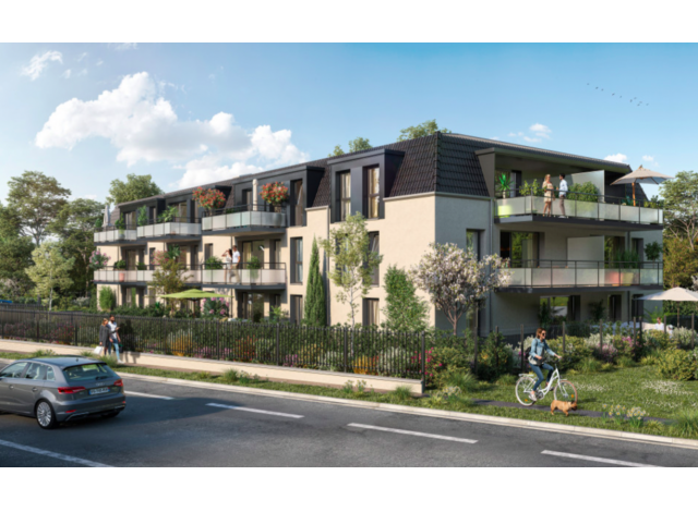Programme immobilier neuf éco-habitat Le Norrent à Roncq