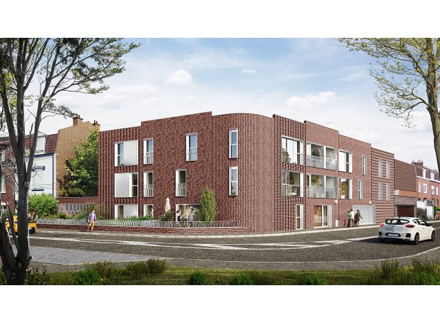 Programme immobilier neuf éco-habitat Résidence Neuve Villeneuve d'Ascq à Villeneuve-d'Ascq