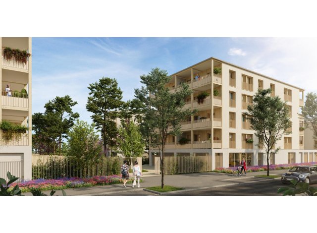 Investissement locatif en Ile-de-France : programme immobilier neuf pour investir Les Jardins de Montespan à Bussy-Saint-Georges
