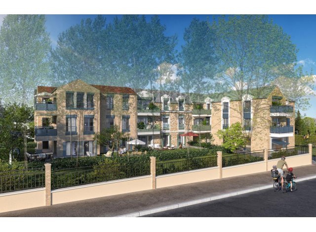 Investissement locatif dans les Yvelines 78 : programme immobilier neuf pour investir Villa Kleber à Le Chesnay