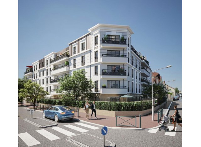 Investissement locatif dans le Val de Marne 94 : programme immobilier neuf pour investir Villa Maderna à Le Perreux-sur-Marne