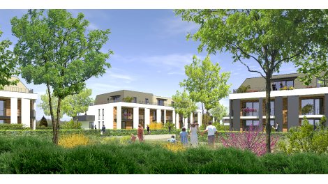 Programme immobilier neuf éco-habitat Id'Ill à Strasbourg