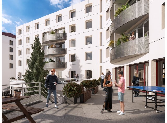 Investissement locatif en France : programme immobilier neuf pour investir Kaol'in à Limoges