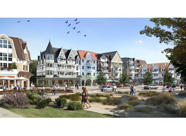 Programme immobilier neuf éco-habitat Quentovic à Le-Touquet-Paris-Plage