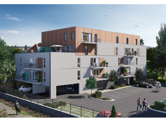 Programme immobilier neuf éco-habitat La Cour Saint-Henri à Lannoy