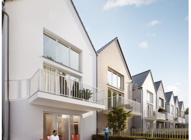 Appartements et maisons neuves éco-habitat Utopia à Poitiers