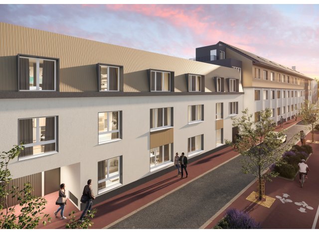Investissement locatif en France : programme immobilier neuf pour investir Redwood à Vichy