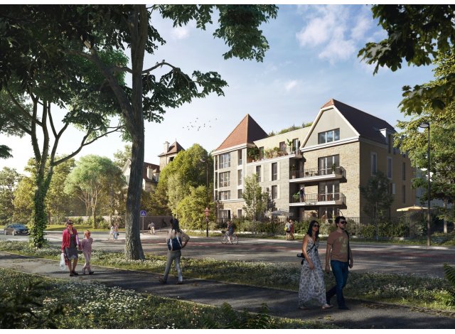 Programme immobilier neuf éco-habitat Les Hauteurs de Coeuilly à Champigny-sur-Marne