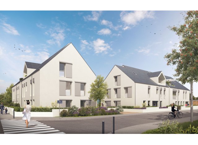 Investissement locatif en Indre-et-Loire 37 : programme immobilier neuf pour investir Les Jardins de Sapaillé à Tours