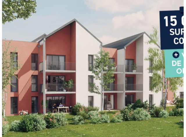 Programme immobilier neuf éco-habitat Esprit Faubourg à Poitiers