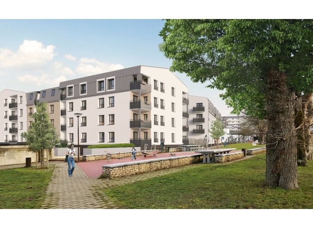 Investissement locatif dans le Cher 18 : programme immobilier neuf pour investir Villas Ginkgos le Biloba à Bourges