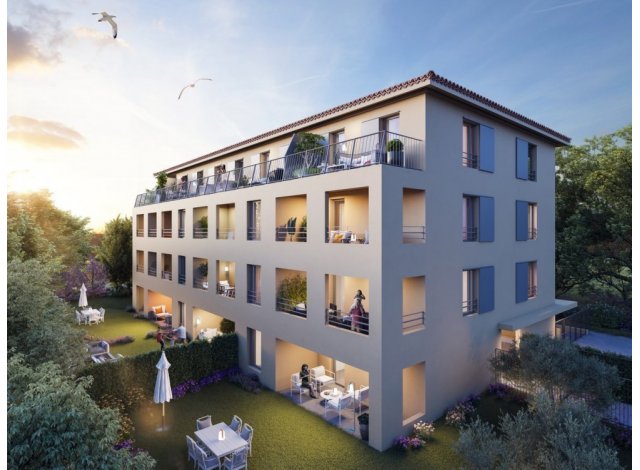Programme immobilier neuf éco-habitat Montemaggi à Aix-en-Provence