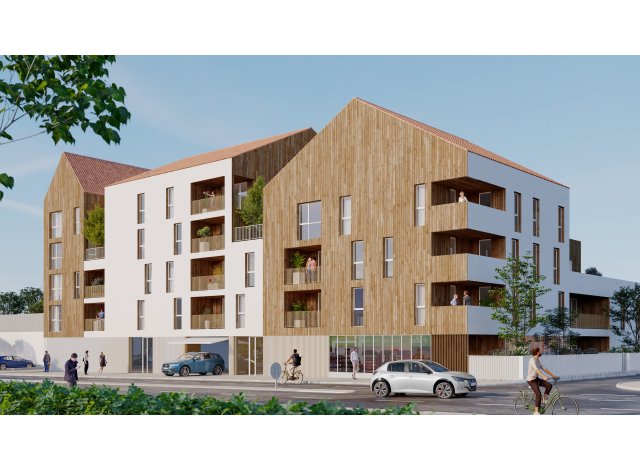 Investissement locatif en Charente-Maritime 17 : programme immobilier neuf pour investir Strata à Aytre