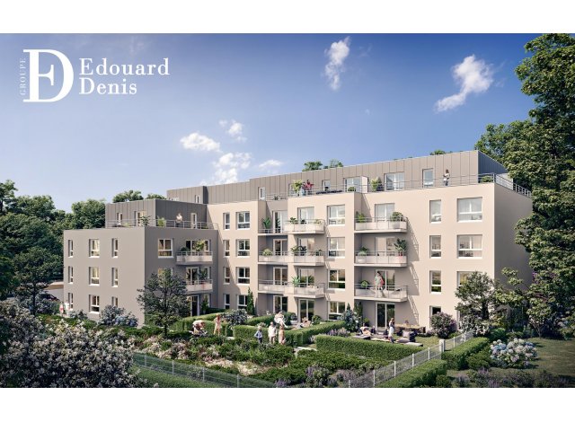 Investissement locatif en Seine-Maritime 76 : programme immobilier neuf pour investir Les Terrasses d'Emeraude à Cleon