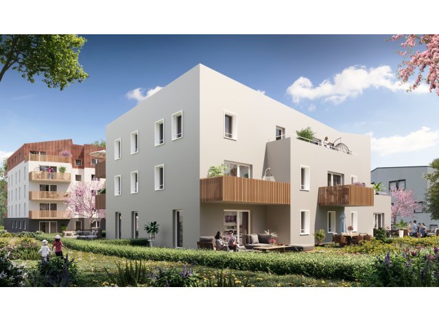 Programme immobilier neuf éco-habitat Cap Maria à Vandoeuvre-lès-Nancy