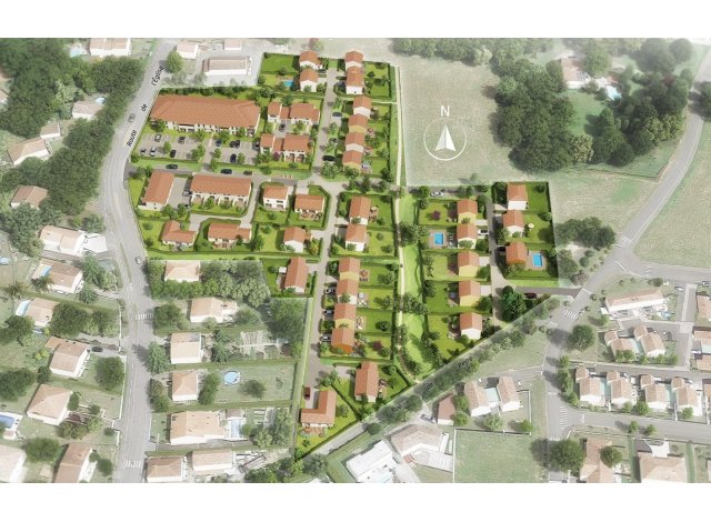 Programme immobilier neuf éco-habitat Le Verger du Luy à Seyresse