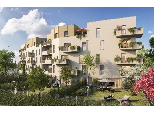 Programme immobilier neuf éco-habitat Les Jardins Suspendus à Arques
