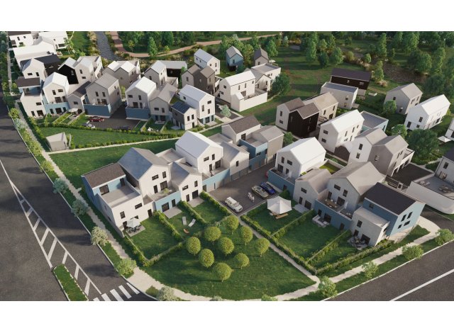 Programme immobilier neuf éco-habitat Venise II - Appartements à Dijon
