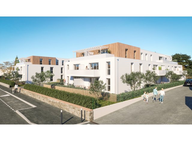 Programme immobilier neuf éco-habitat Domaine d'Oriel à Vallet