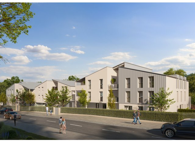 Programme immobilier neuf éco-habitat Côté Nature à Dijon