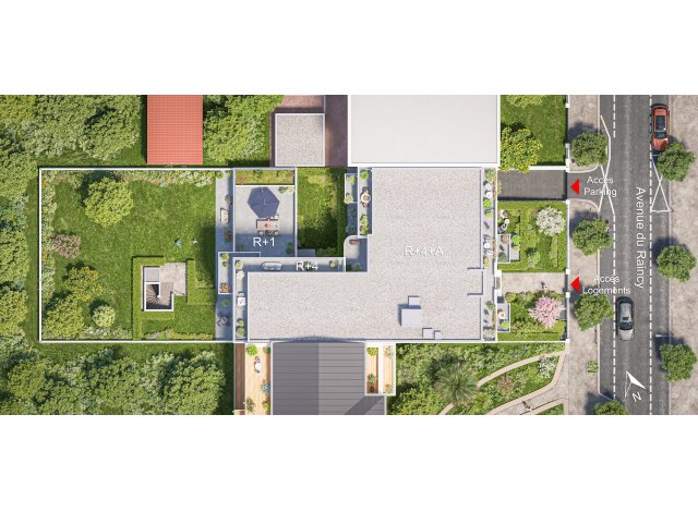 Programme neuf Villemomble : Les Jardins de Cos