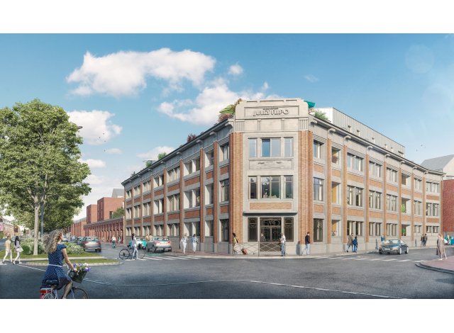 Immobilier neuf Tourcoing : La Fabrik - Réhabilitation