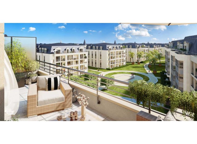 Programme immobilier neuf éco-habitat Art Deco à Dinard