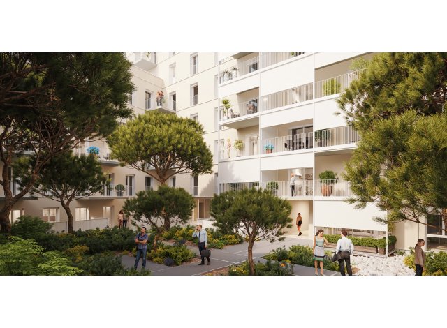Programme immobilier neuf éco-habitat Next Step - Abordable à Bordeaux