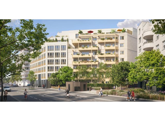 Clichy programme neuf  Latitude Seine