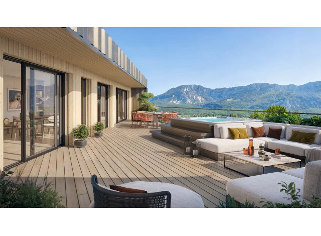 Programme neuf Les Terrasses du Port &agrave; Aix-les-Bains