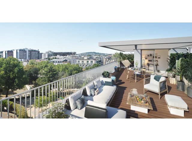 Programme immobilier neuf éco-habitat Passage Châteaudun à Boulogne-Billancourt