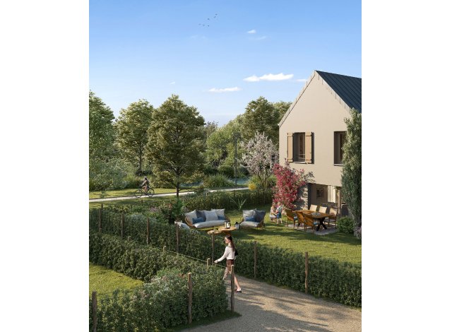 Appartements et maisons neuves co-habitat Les Jardins de la Chenaie  Champhol