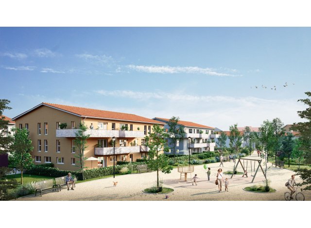 Investissement locatif  L'Isle-d'Abeau : programme immobilier neuf pour investir L'Archipel  La Verpillière