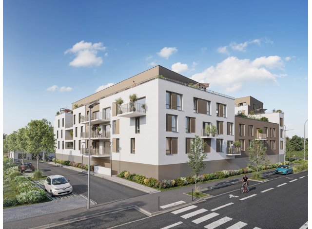 Programme immobilier neuf �co-habitat 143 ZOLA � La Roche-sur-Yon