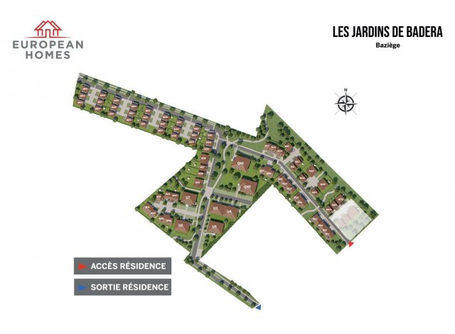 Projet immobilier Bazige
