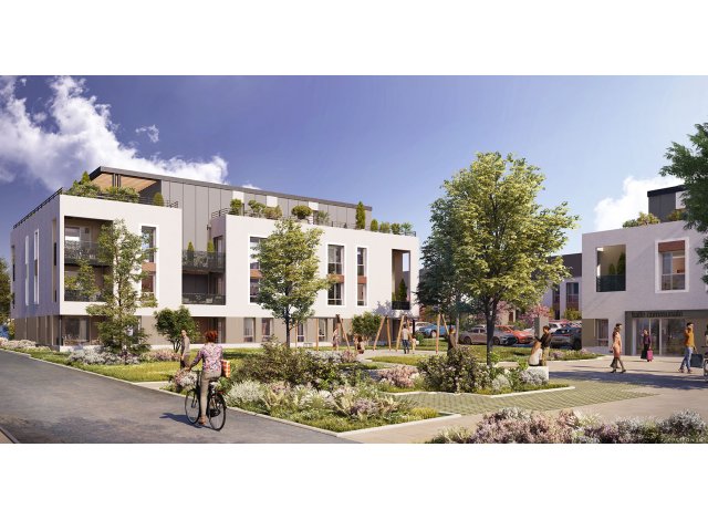 Investissement locatif en Centre Val de Loire : programme immobilier neuf pour investir La Parenthèse à Barjouville