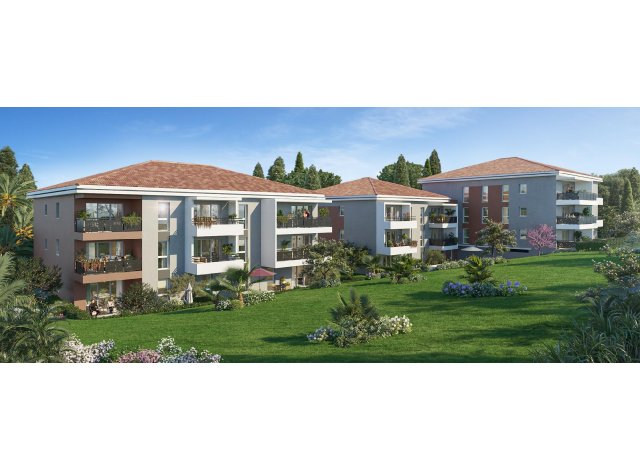 Programme immobilier neuf éco-habitat Domaine de Bellevue à Toulon