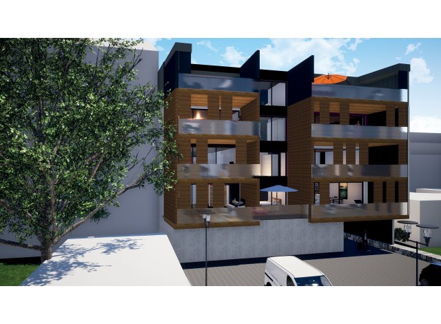 Programme immobilier neuf éco-habitat Les Terrasses du 6 à Besançon