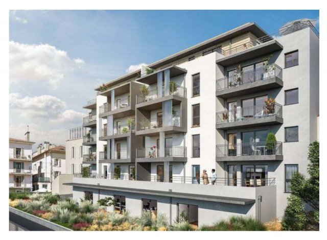 Investissement locatif en France : programme immobilier neuf pour investir Les Terrasses de la Mairie à Bellegarde-sur-Valserine