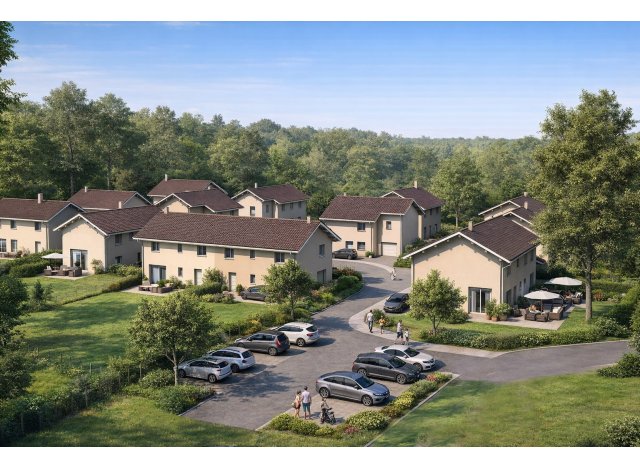 Eco habitat programme Les Villas des Millieres Ch&ecirc;ne-en-Semine